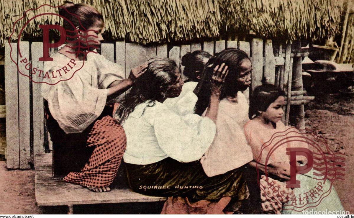 Postais: FILIPINAS. PHILIPPINES. SPUIRREL HUNTING.