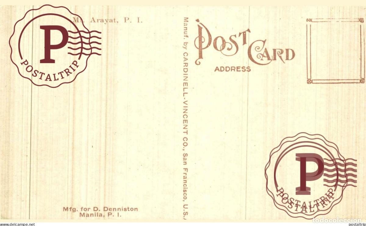 Postales: FILIPINAS. PHILIPPINES. MT ARAYAT. - Foto 2