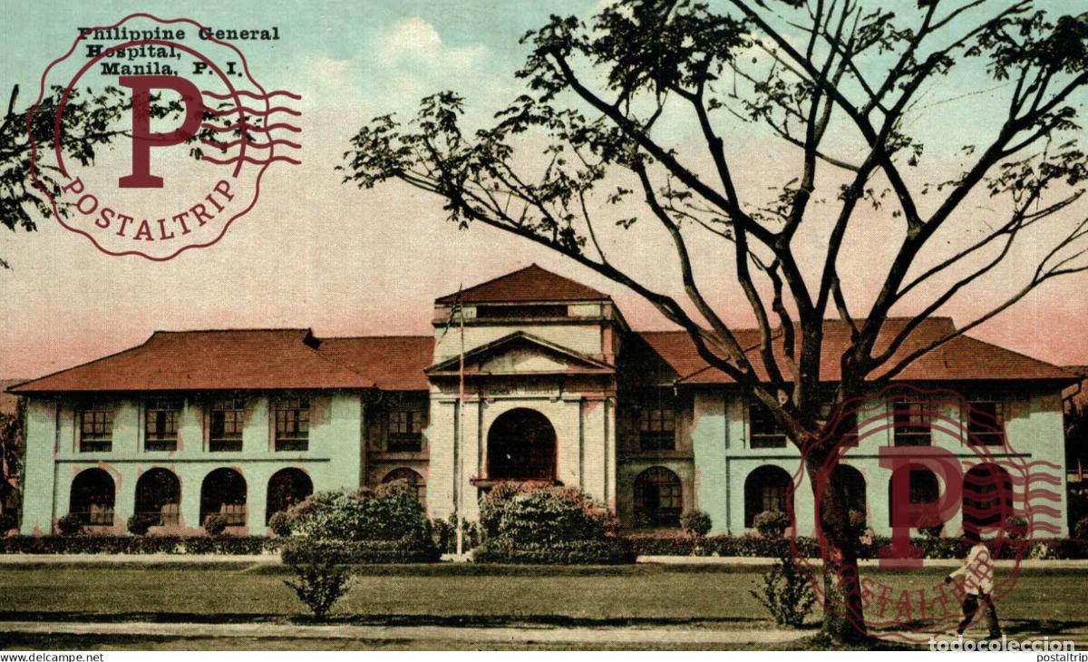 Postales: FILIPINAS. PHILIPPINES. MANILA. GENERAL HOSPITAL.