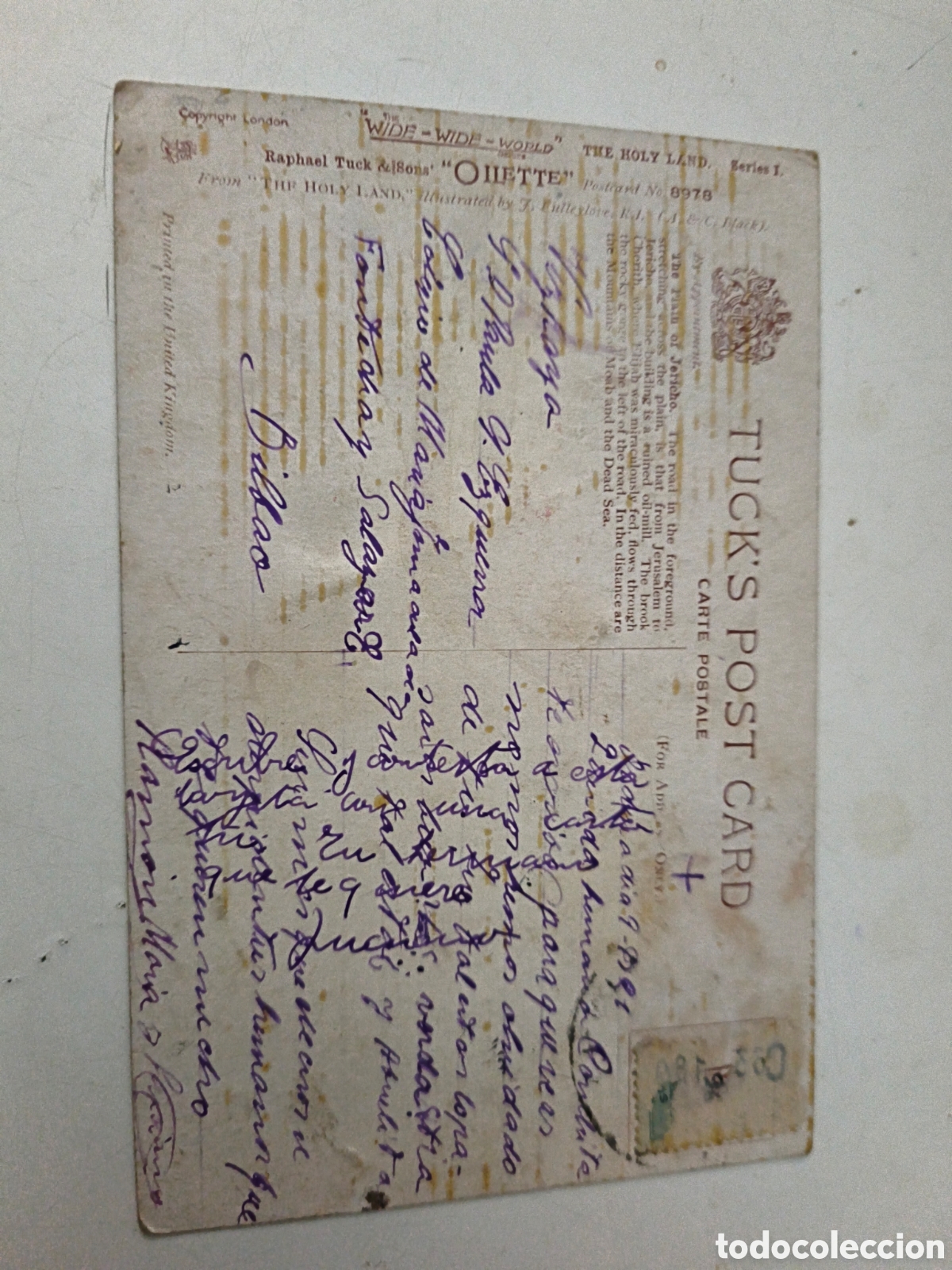 Postales: Postal The plain of Jericho - Foto 2