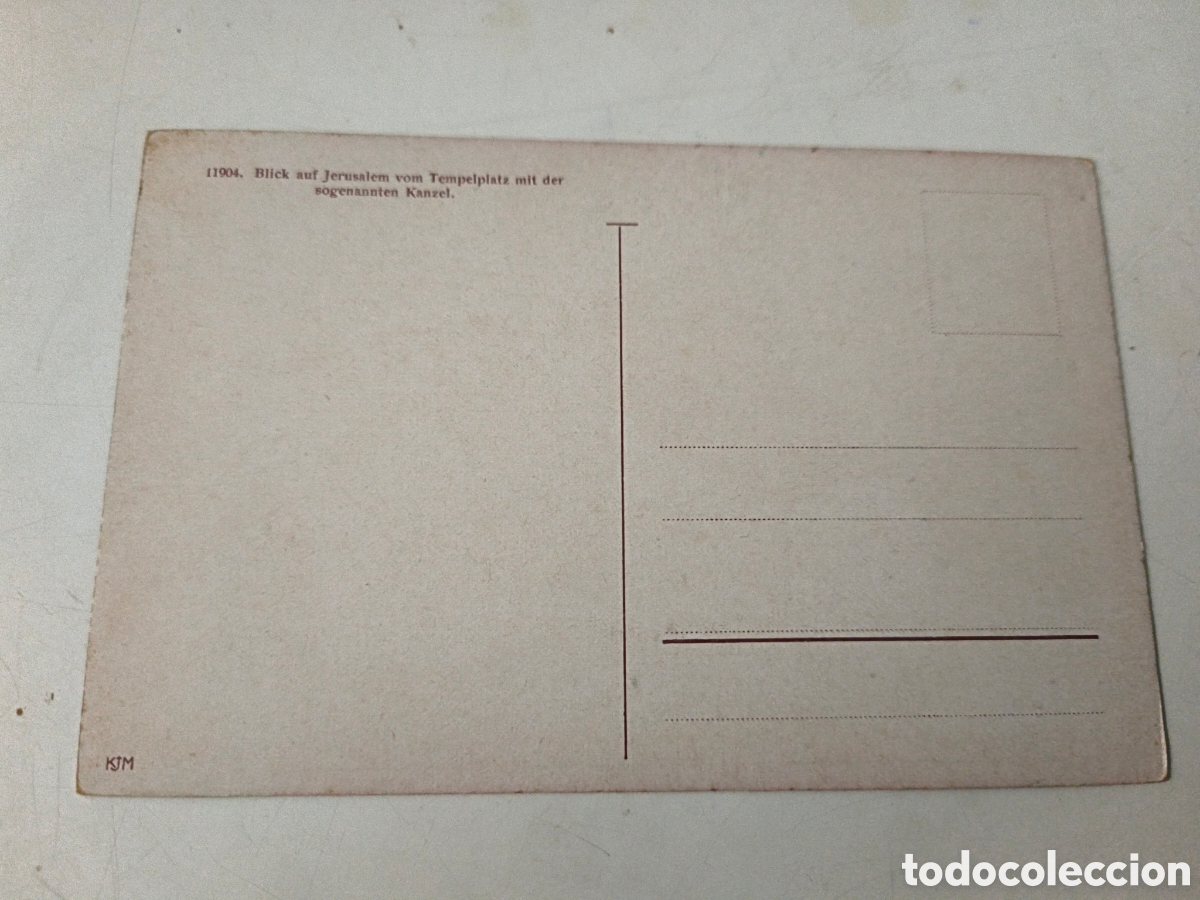 Postales: Postal Jerusal&eacute;n Tempelplatz - Foto 2