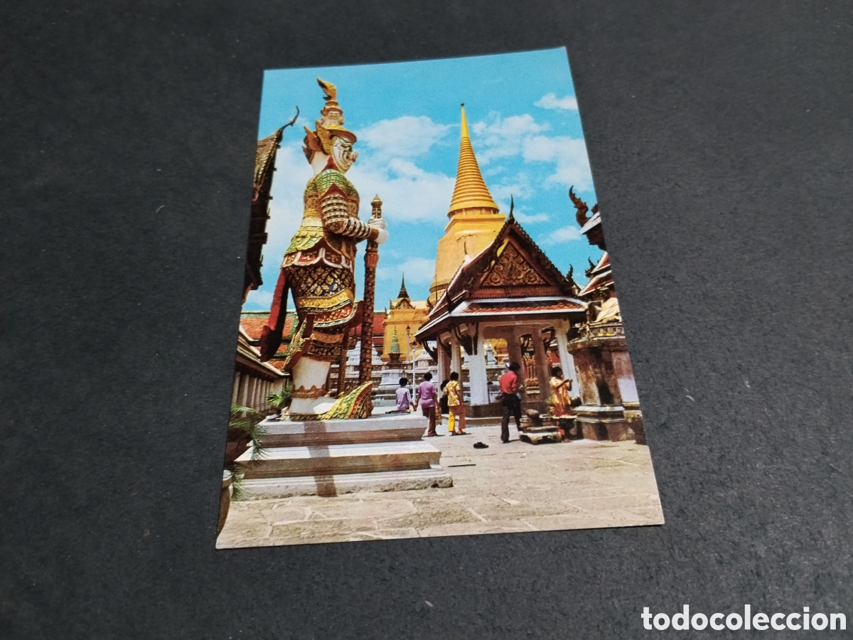 Postales: Postal templo Buda, Bangkok