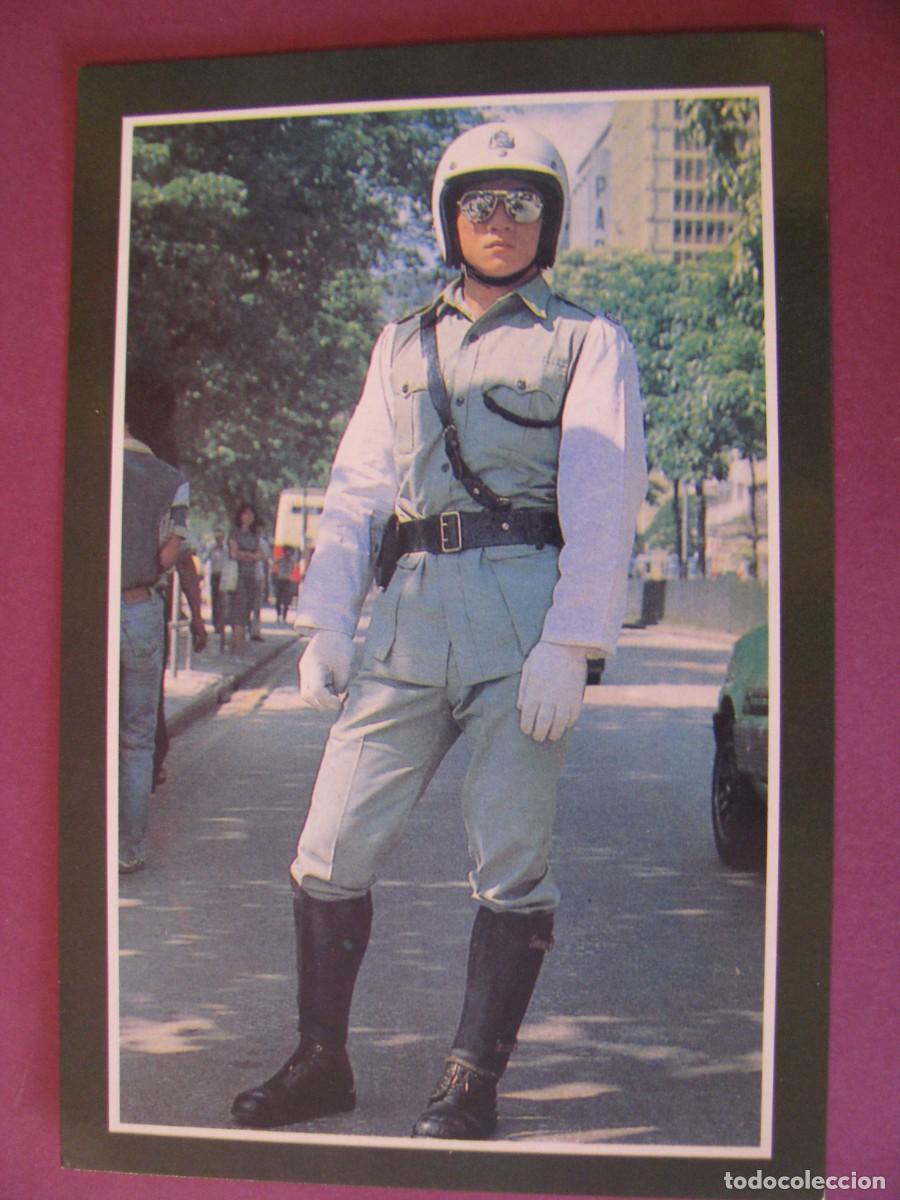 Postales: POSTAL DE HONG KONG. KUNG FU ACTOR JACKY CHAN IN SUMMER POLICE UNIFORM.