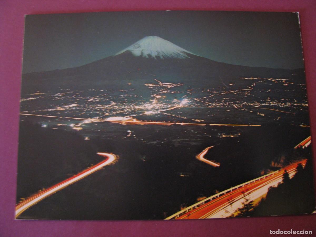 Postkarten: POSTAL DE JAPON. MONTE FUJI VISTA NOCTURNA PASO OTOME