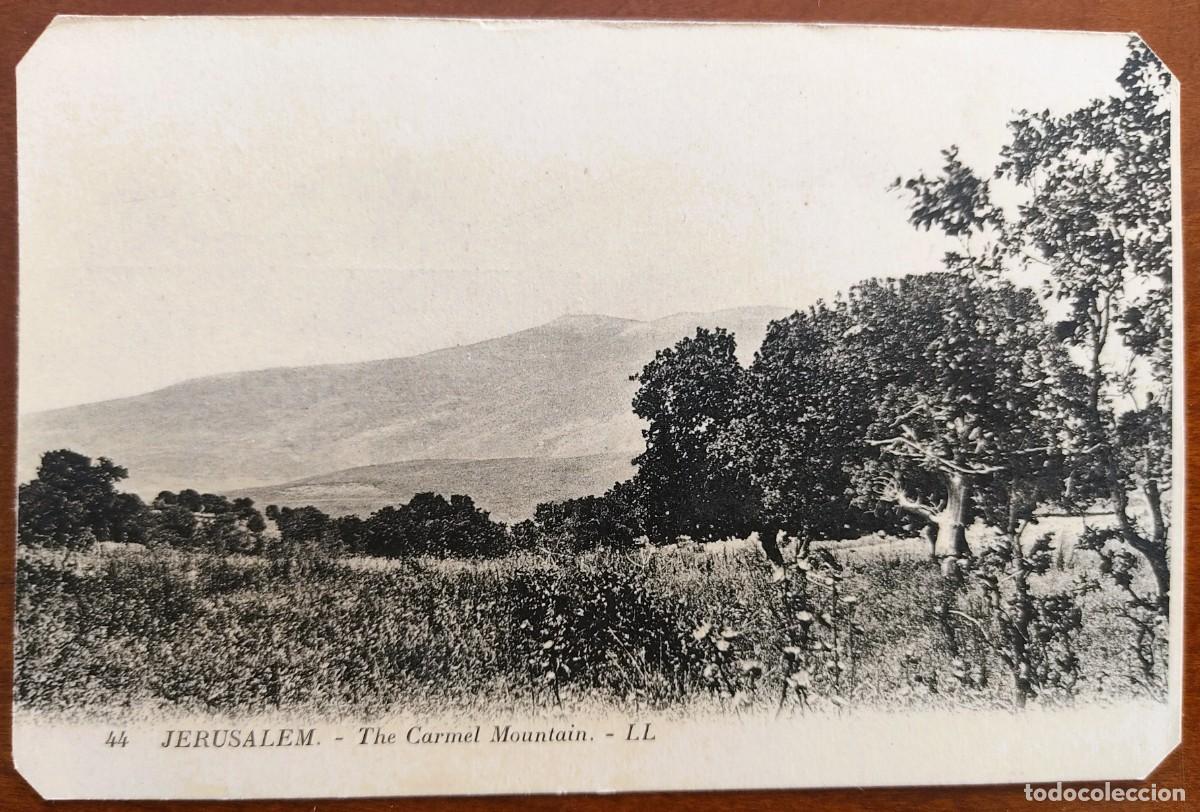 Postales: 44. JERUSALEM - THE CARMEL MOUNTAIN - SIN CIRCULAR