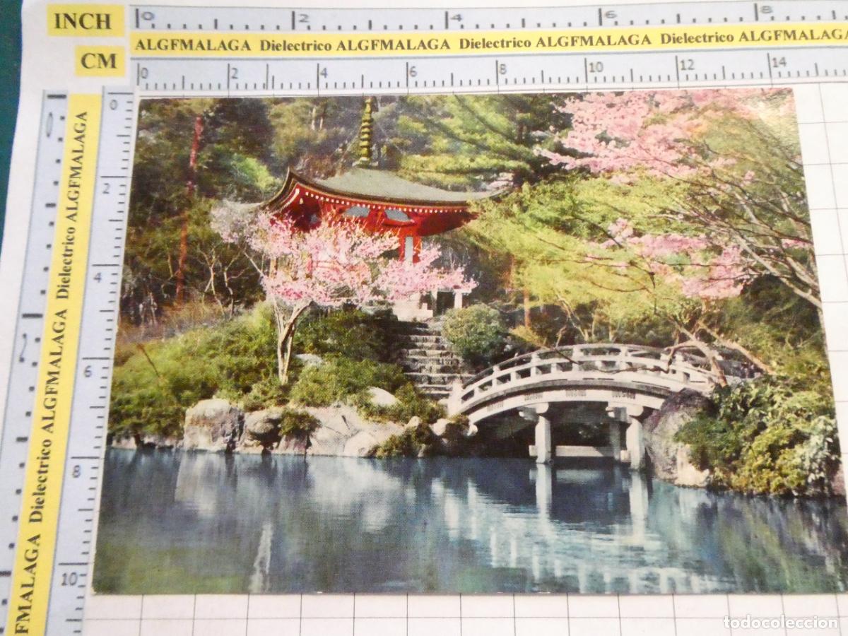 Postcards: POSTAL DE JAP&Oacute;N. KYOTO PUENTE TEMPLO DAIGO JI. 2663