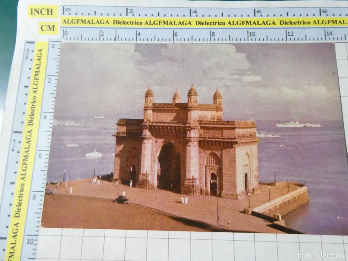 Postais: POSTAL DE INDIA. BOMBAY GATEWAY OF INDIA. 801
