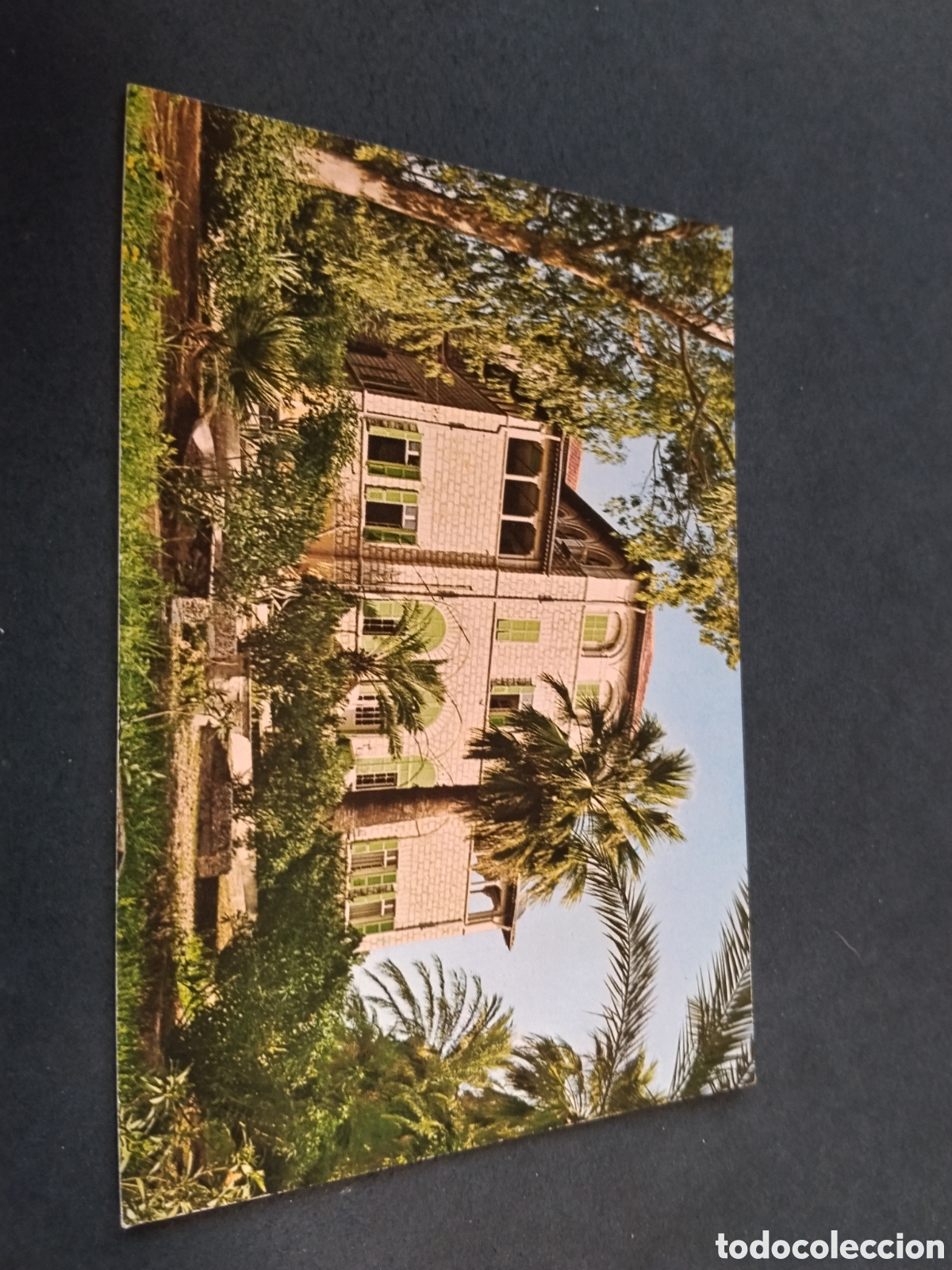 Postales: Postal hospicio italiano Monte de la Bienaventuranzas