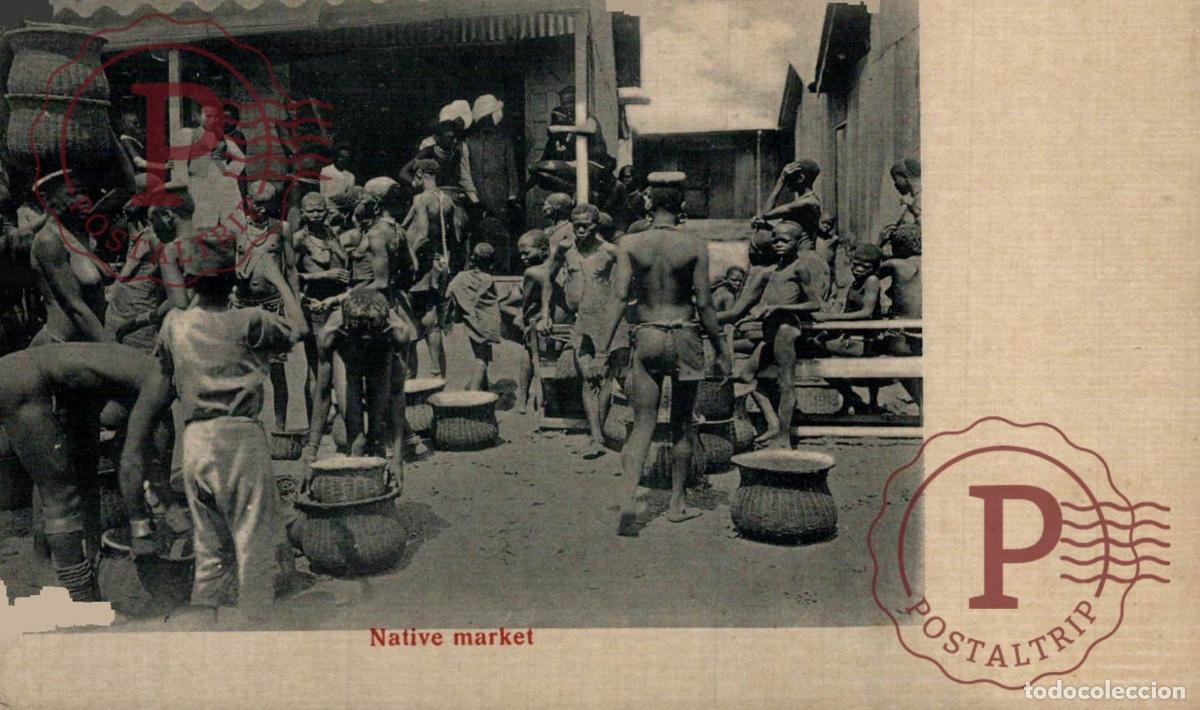 Postales: YEMEN . ADEN . NATIVE MARKET