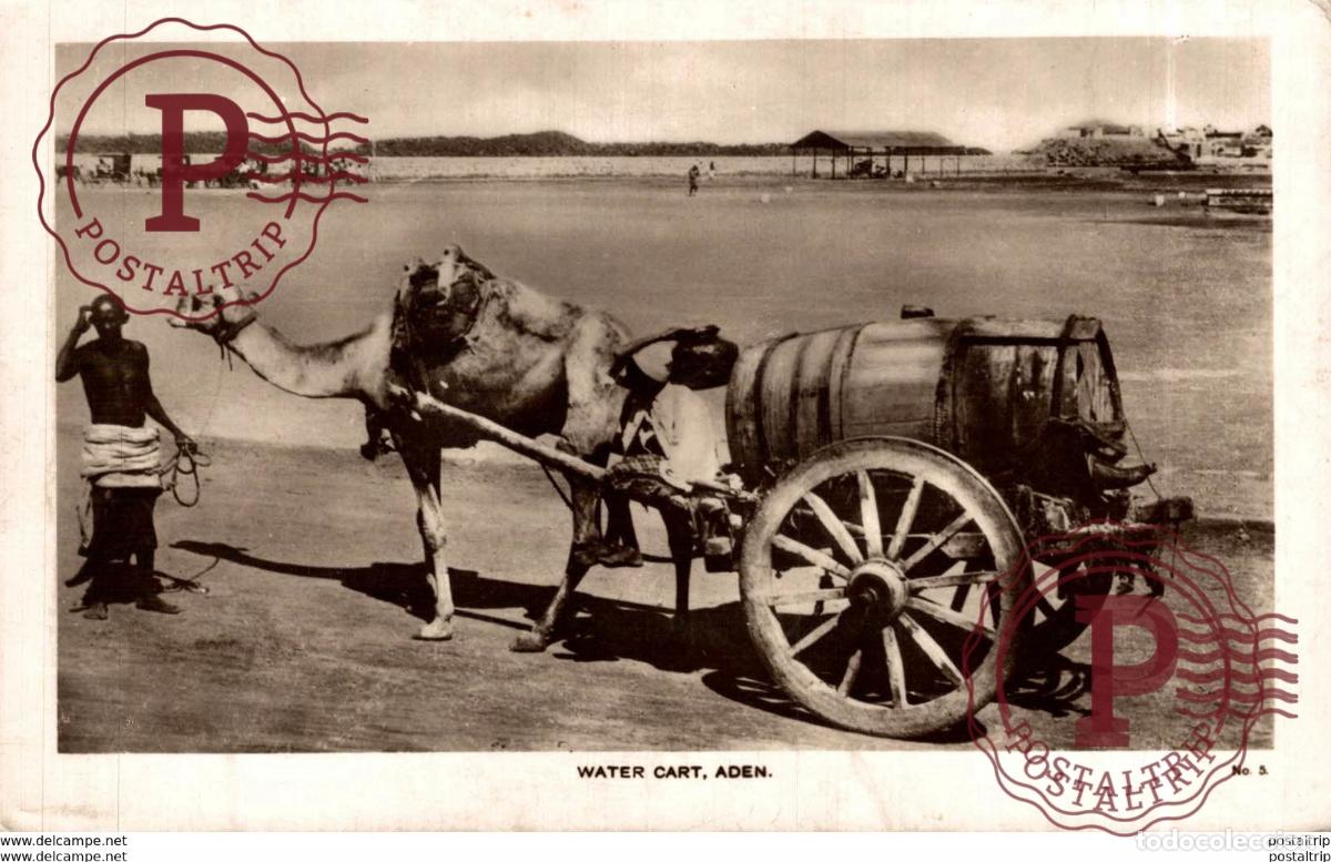 Postales: YEMEN. ADEN. WATER CART