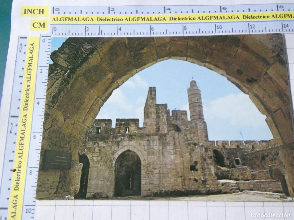 Postales: POSTAL DE ISRAEL. JERUSALEN JERUSALEM. LA CIUDADELA PUERTA DE DAVID. 418