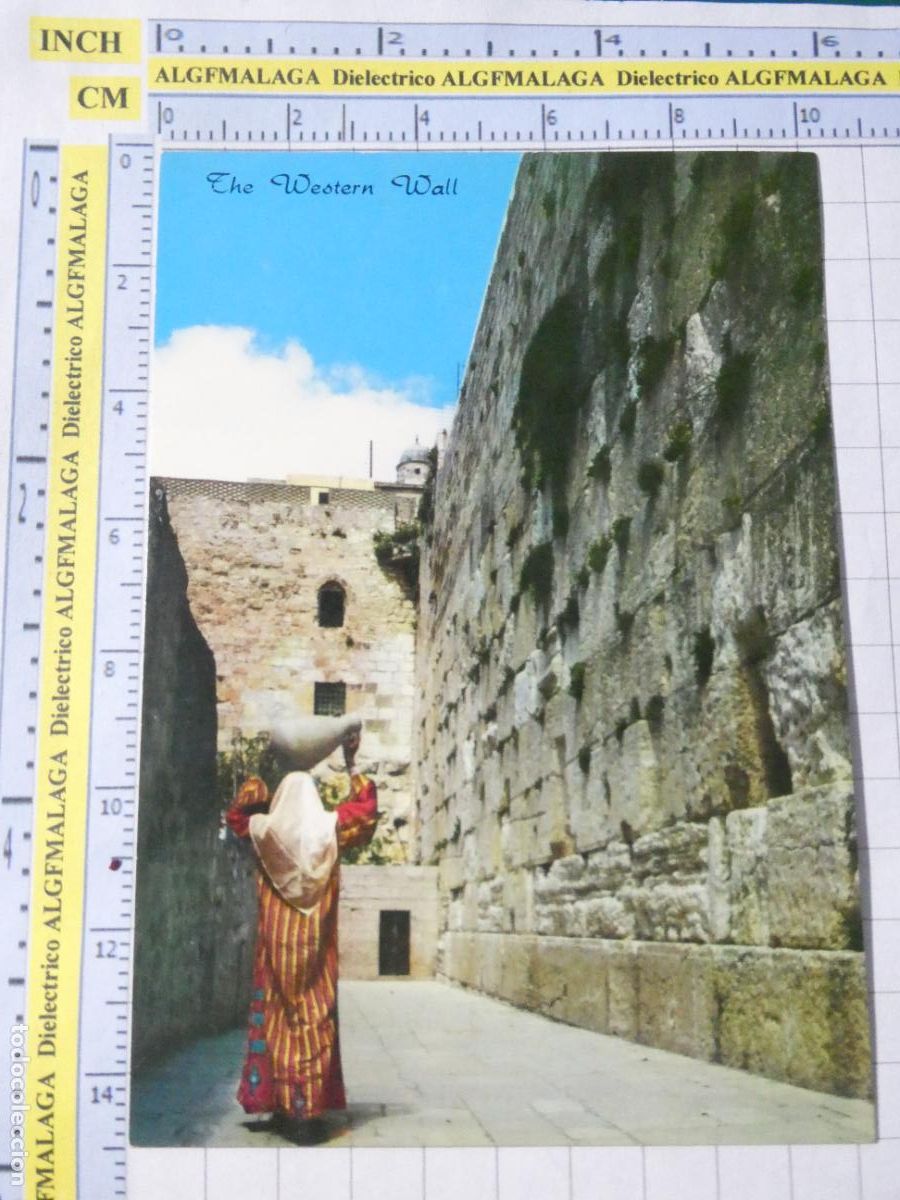 Postales: POSTAL DE ISRAEL. JERUSALEN JERUSALEM. WESTERN WALL WAILING WALL . 424