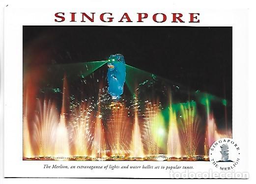 Postales: THE MERLION PARK.- SINGAPORE