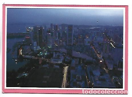 Postales: A HELICOPTER VIEW OF THE CITY BY NIGHT.- SINGAPORE