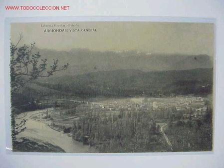 Postales: Postal ARRIONDAS, Vista general - Foto 1