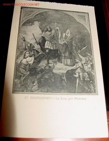 Cartes Postales: ANTIGUA POSTAL DE COVADONGA - LA JURA POR MADRAZO