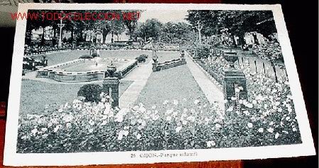 Postais: ANTIGUA  POSTAL  DE   GIJON  (ASTURIAS) - PARQUE INFANTIL - FOTO ROISIN