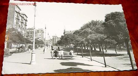 Postcards: ANTIGUA POSTAL GIJON (ASTURIAS) - PASEO DE BEGO&Ntilde;A - GARRABELLA