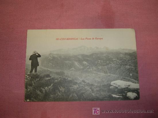 Postkarten: COVADONGA LOS PICOS DE EUROPA COLEC V ERO