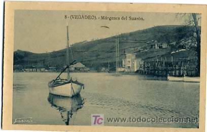 Postales: VEGADEO, MARGENES DEL SUARON, P14189 - Foto 1