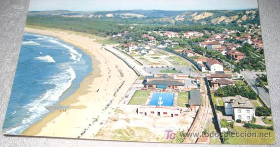 Postais: ANTIGUA FOTO POSTAL DE SALINAS - PLAYA - ED. GARCIA GARRABELLA - CIRCULADA.