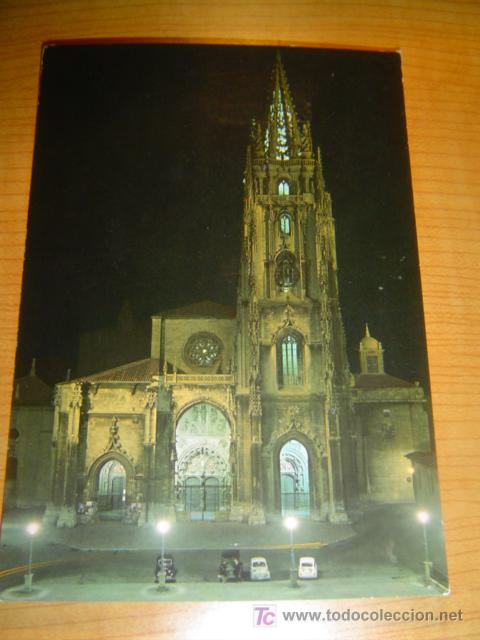 Postales: POSTAL OVIEDO LA CATEDRAL - Foto 1