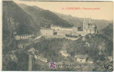 Postales: 31-COVADONGA-PANORAMICA GENERAL - Foto 1