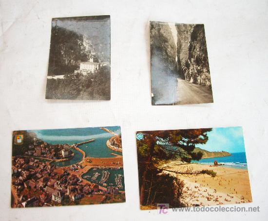 Postales: Lote de 4 postales de Asturias. - Foto 1