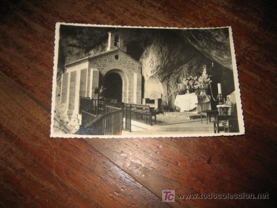 Postales: COVADONGA   INTERIOR DE LA GRUTA - Foto 1