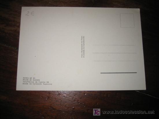 Postales: PIOS DE EUROPA    POTES - Foto 2