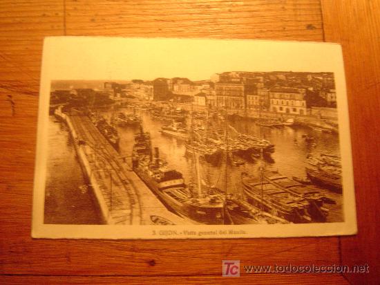 Postales: Muy Buena postal de Gijon - Foto 1