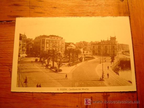 Postales: Interesante postal de Gijon - Foto 1