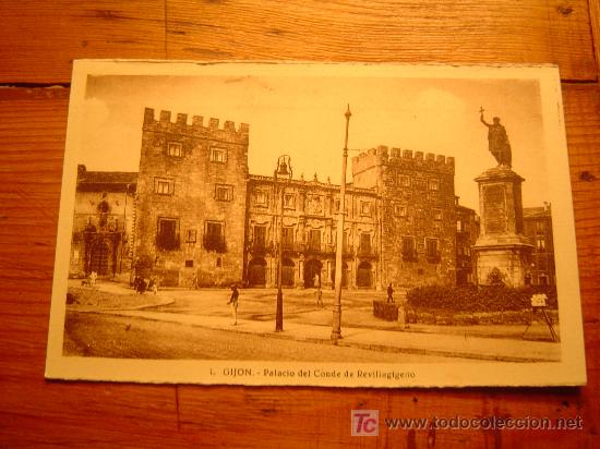 Postales: Interesante postal de Gijon - Foto 1