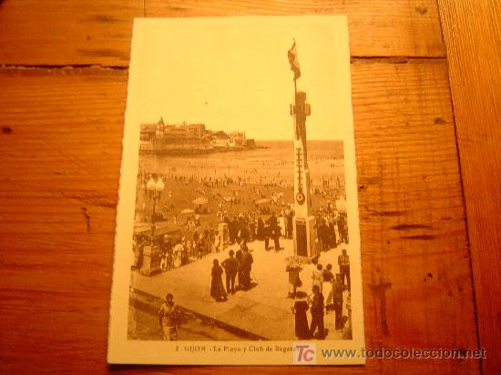 Postales: Interesante postal de Gijon - Foto 1