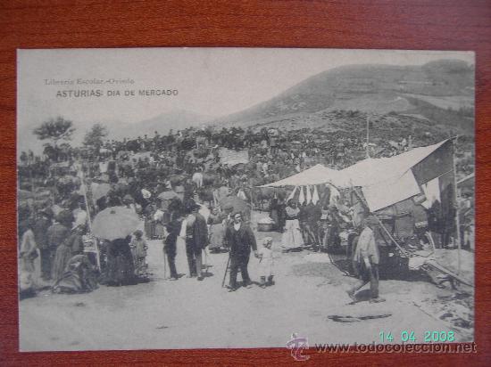 Postales: ASTURIAS - D&Iacute;A DE MERCADO - Foto 1
