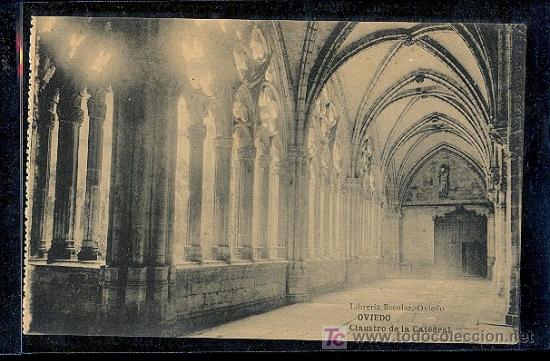 Postales: OVIEDO. CLAUSTRO DE LA CATEDRAL. - Foto 1