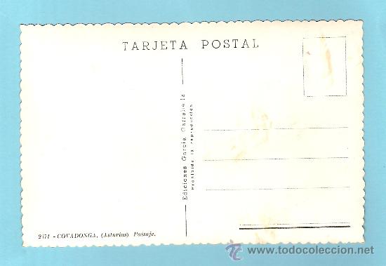 Postales: POSTAL DE COVADONGA - Foto 2
