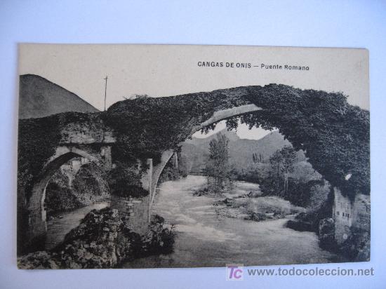 Postales: CANGAS DE ONIS - PUENTE ROMANO - Foto 1