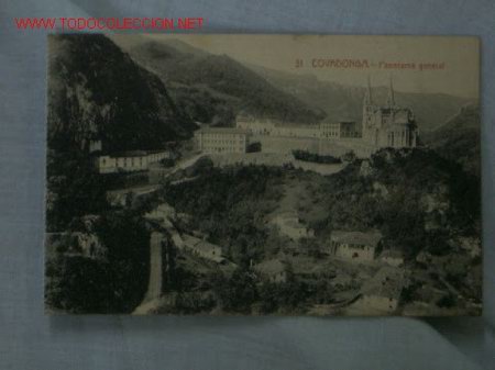 Postcards: TARJETA POSTAL COVADONGA