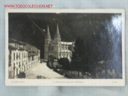 Postales: TARJETA POSTAL COVADONGA - Foto 1