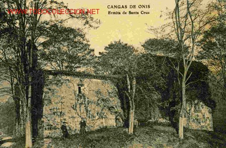 Postales: CANGAS DE ONIS, ERMITA DE SANTA CRUZ. - Foto 1