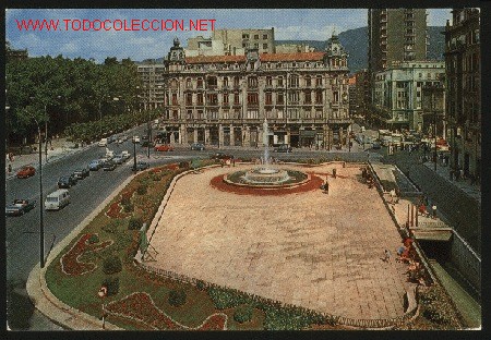 Postales: A-4036- Oviedo. Plaza del Generalisimo. - Foto 1