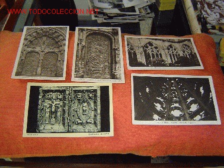 Postales: Cinco postales de la Catedral de Oviedo - Foto 1