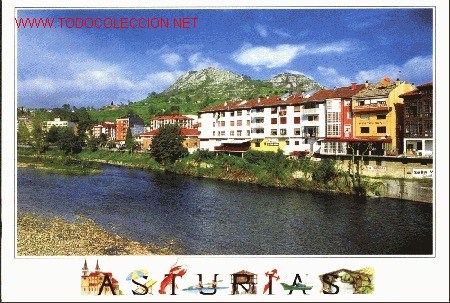 Postales: ARRIONDAS. RIO SELLA - Foto 1