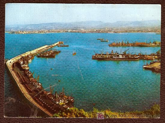 Postkarten: POSTAL DE GIJON - PUERTO DE MUSEL