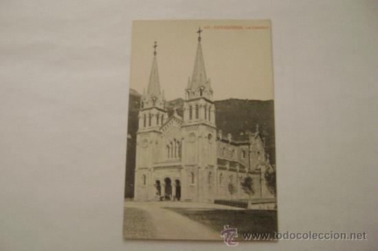 Postales: COVADONGA .LA CATEDRAL 04002 - Foto 1