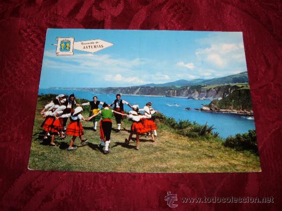 Postais: asturias folklore baile tipico,euro edicines