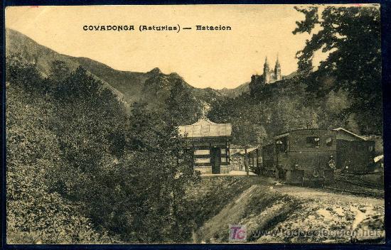 Postales: COVADONGA :  La Gauloise - Estacion - Foto 1
