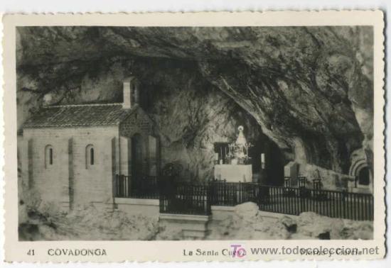 Postales: COVADONGA . LA SANTA CUEVA PAS23 - Foto 1