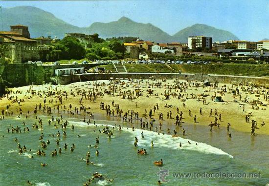 Postales: POSTAL LLANES PLAYA DEL SABION - Foto 1